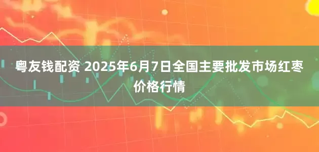 粤友钱配资 2025年6月7日全国主要批发市场红枣价格行情