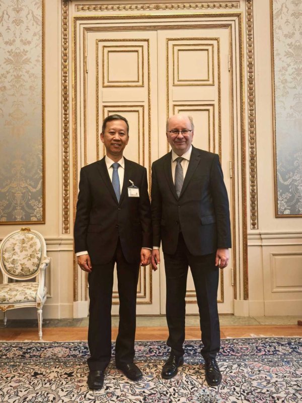 鑫创国际 中国驻瑞典大使崔爱民即将离任