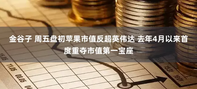 金谷子 周五盘初苹果市值反超英伟达 去年4月以来首度重夺市值第一宝座